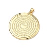 Brass Pendants X-KK-Z153-01G-02-2