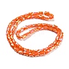 AB Color Plated Glass Beads Strands EGLA-P051-06B-B05-2