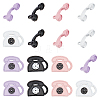 16Pcs 8 Style Spray Painted Alloy Pendants FIND-SC0001-90-1