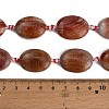 Natural Fire Crackle Agate Beads Strands GG-CBAE0EB-03D-5