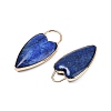 Dyed Natural Lapis Lazuli Pendants G-G193-02G-01-2