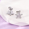 304 Stainless Steel Stud Earrings SA-CBA4160-26P-3