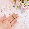 20Pcs 2 Colors Bowknot Brass Earring Hooks KK-BBC0014-43-3