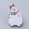 Acrylic Safety Brooches JEWB-D006-A11-2