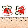 Christmas Theme Alloy Enamel Pendants ENAM-T020-10A-3