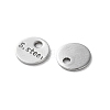 304 Stainless Steel Charms STAS-V007-03F-P-2