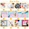 Flower Theme DIY Scrapbooking Tools DIY-TN0001-03-7