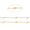 Handmade Brass Curb Chains CHC-D026-13G-1