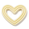 Opaque Resin Decoden Cabochons RESI-A034-02E-1
