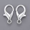 Zinc Alloy Lobster Claw Clasps X-E107-S-2