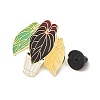 Anthurium Bonsai Enamel Pin AL-CBA3D3B-03B-G-3