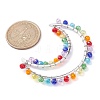 Colorful Glass Beaded Big Pendants PALLOY-JF02428-02-2