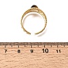 304 Stainless Steel Cuff Open Rings RJEW-F213-03G-11-5