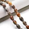 Natural Crazy Agate Beads Strands G-B106-B27-01-2