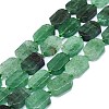 Natural Green Strawberry Quartz Beads Strands G-K245-J03-D01-1