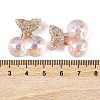 Transparent Epoxy Resin Fruit Cherry Decoden Cabochons CRES-M034-08C-3