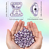 214G Pearlized Opaque Acrylic Beads OACR-YW0004-40-3