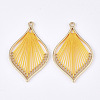 Cotton Thread Woven Pendants FIND-S306-03F-2