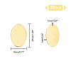 Brass Pendants KK-PH0002-07G-2