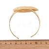 Alloy & Iron Cuff Bangles for Women BJEW-F501-04C-KCG-5