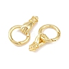 Hand Brass Spring Gate Rings X-KK-Z132-06G-2
