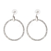 Alloy & Crystal Rhinestone Dangle Stud Earrings LS-EJEW-G467-01P-01-4