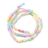 Rainbow Color Dyed Natural Freshwater Shell Beads Strands SHEL-G018-02C-2