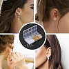 Plastic/Rubber/Iron/Brass Ear Nuts DIY-YW0012-87-6
