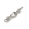 304 Stainless Steel S-Hook Clasps STAS-G373-04P-02-2