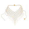 Alloy Full Crystal Rhinestone Mesh Body Chains for Bikini WG36BB6-01-4