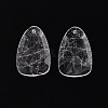 Natural Quartz Crystal Pendants G-Q601-38K-1