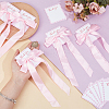 20Pcs Polyester Alligator Hair Clips AJEW-PH0008-59B-4