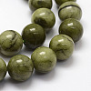 Natural Chinese Jade/Southern Jade Beads Strands X-G-F363-12mm-4