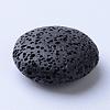 Unwaxed Natural Lava Rock Beads G-F326-18-2