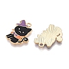 Halloween Theme Rack Plating Alloy Enamel Pendants ENAM-N056-361-2