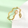 304 Stainless Steel Cuff Open Rings for Women GG-CBA7994-03G-10-3