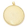 Brass with Cubic Zirconia Pendants X-KK-K332-16B-G-3