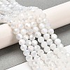 Imitation Jade Glass Beads Stands EGLA-A035-J6mm-B05-2