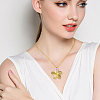 6Pcs Rack Plating Brass Pendants KK-BBC0023-94G-5