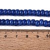 Opaque Glass Beads Strands GLAA-NH0002-B01-C10-4
