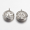 Synthetic Howlite Pendants X-G-G910-I06-2