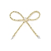 Alloy & Glass Bowknot Chandelier Component Links PALLOY-D360-01A-1