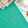 40Pcs Brass Links KK-AR0004-46RG-4
