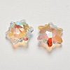 K9 Glass Rhinestone Pendants GLAA-F083-03B-03-1