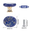 Natural Lapis Lazuli Drawer Knobs FIND-WH0056-40P-01-2