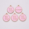 Alloy Enamel Pendants LS-X-ENAM-S124-01B-09L-2
