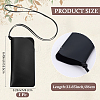Rectangle PU Leather Eyelasses Case AJEW-WH20130-58B-2