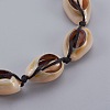 Cowrie Shell Beads Anklets AJEW-AN00233-3