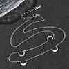 304 Stainless Steel Link Chain Necklaces for Women Men NJEW-K292-01I-P-1