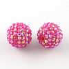 AB-Color Resin Rhinestone Beads RESI-S315-10x12-09-1